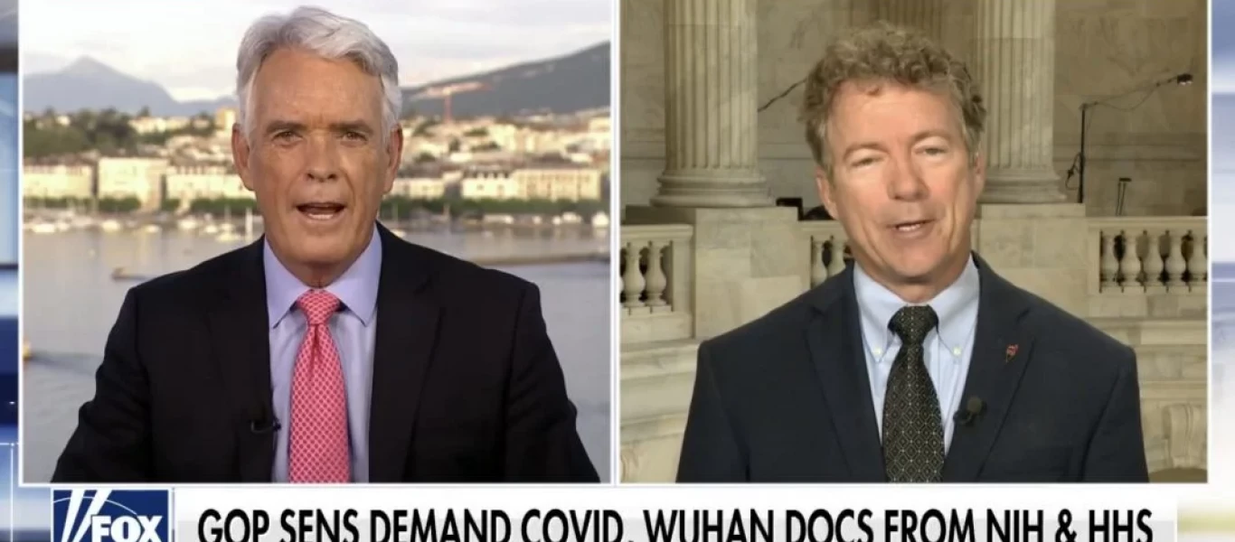 Ο Rand Paul αποκαλύπτει το παρασκήνιο για την προέλευση του κορωνοϊού (βίντεο)